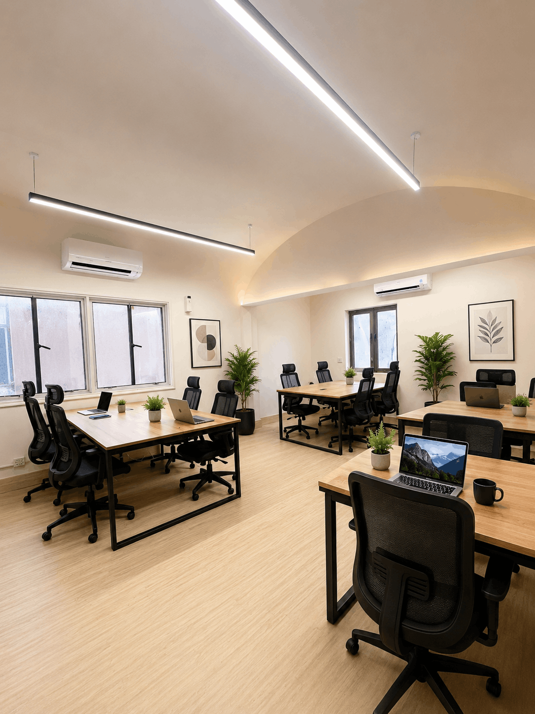 SandBox Parkside open coworking floor