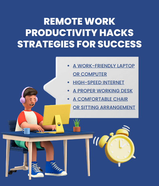 Remote Work Productivity Hacks - Strategies for Success