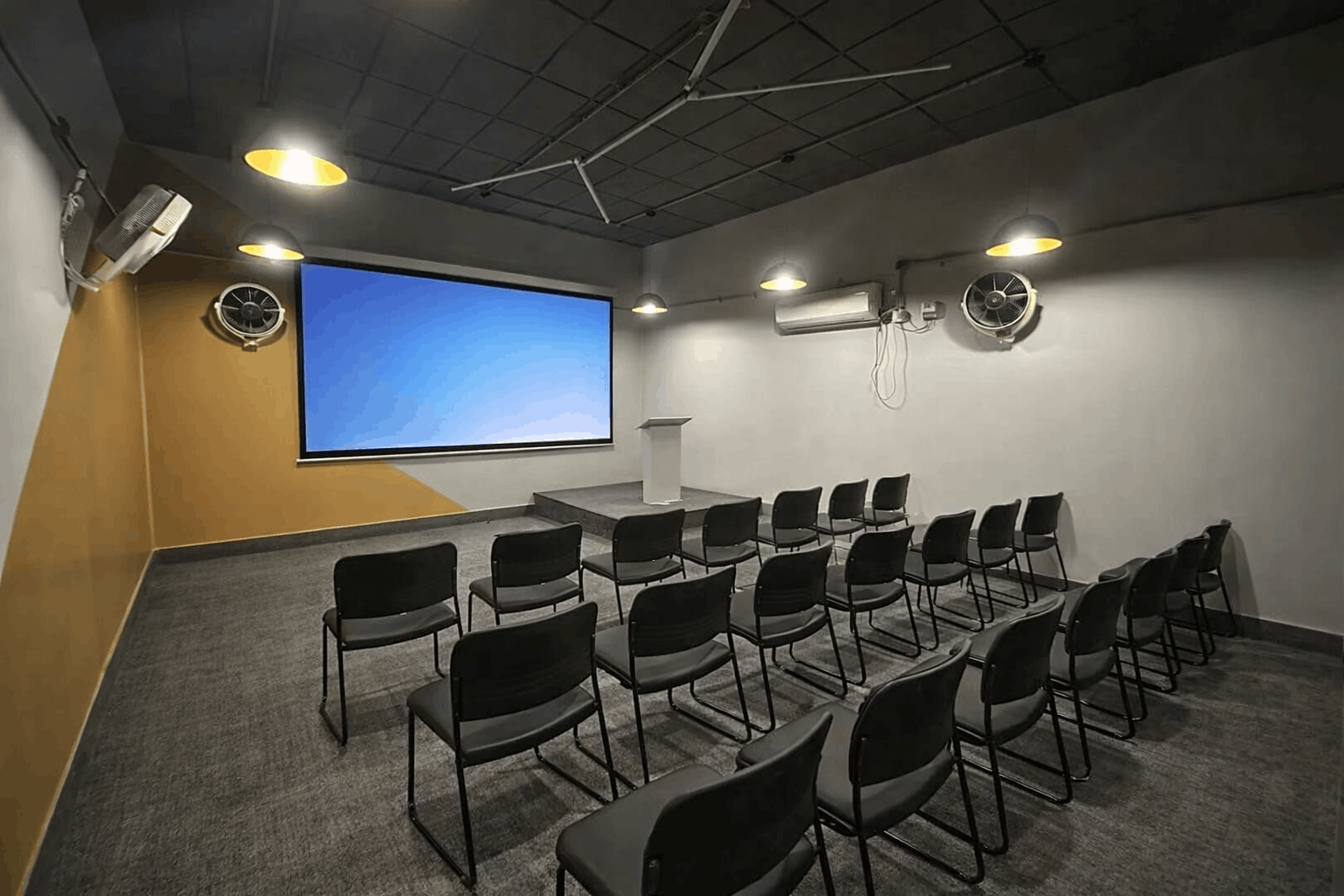 Event space interior — SandBox Karachi